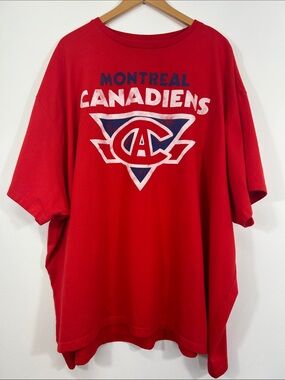 Montreal Canadiens Tee Shirt Hockey Fan Stanley Cup Sleep Plus Logo Canadian